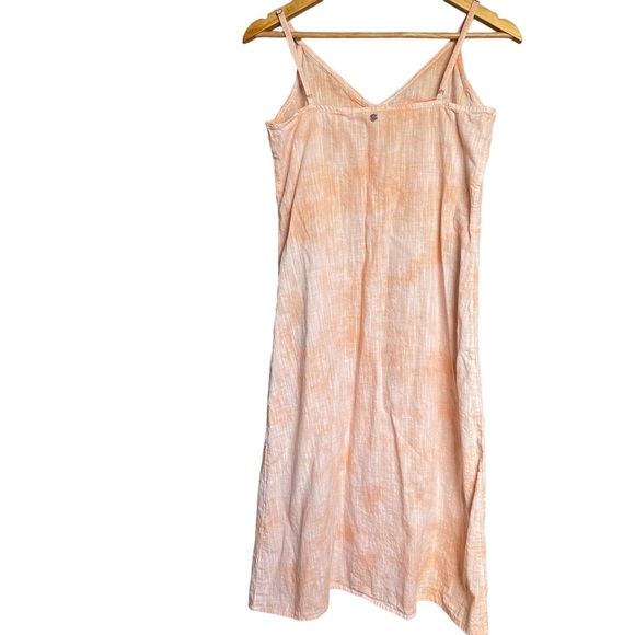 Roxy Womens Wild Ties Dress midi medium - Apricot - great for graduation‎ - Picture 4 of 9